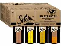 Sheba Katzennassfutter Selection in Sauce, 72 Portionsbeutel, 72x85g (1...