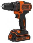 BLACK+DECKER 18V 2G Bohrschrauber, 2 G&auml;nge, 11-Positions-Kupplung, 40Nm Drehmoment,