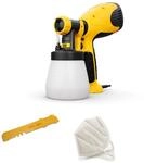 Wagner Farbspr&uuml;hsystem Wood&Metal Sprayer W 100 f&uuml;r Lacke, Lasuren im Innen-...