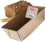 Zenker Brotbackform 30 cm MOJAVE GOLD, Backform aus Stahlblech, Brotform mit