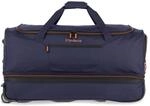 Travelite Trolley Reisetasche mit Rollen gro&szlig;, erweiterbares Volumen, Basics,