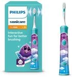 Philips Sonicare For Kids, elektrische Schallzahnb&uuml;rste mit App, f&uuml;r Kinder ab 3