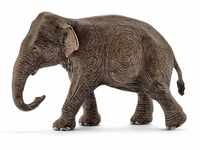 schleich 14753 Asiatische Elefantenkuh, für Kinder ab 3+ Jahren, WILD LIFE -
