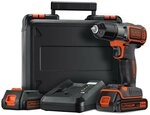 Black + Decker Akku-Schlagbohrmaschine ASD14KB 14,4 V, 1,5 A