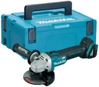 Makita DGA506ZJ Eckschleifmaschine Im Koffer Makpac 125 Mm 18 V, Blau