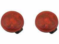 Fischer 85467 Erwachsene LED Blink- und Sicherheitslicht, rot, One Size