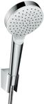 hansgrohe Crometta Duschhalterset, mit Duschschlauch, 1,60 m, wassersparend,