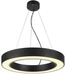 SLV MEDO RING 60, Pendelleuchte, Schwarz