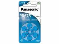 Panasonic PR675 Zink-Luft-Batterien für Hörgeräte, Typ 675, 1.4V,