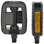 Fischer Erwachsene Pedale Pedale Tour Kunststoff Antirutsch, schwarz, One Size, 85835