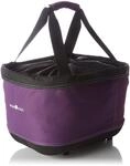 KLICKfix Alingo GT f&uuml;r Racktime Fahrradkorb, Brombeer, 24 x 41 x 29 cm, 20 l