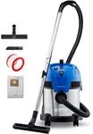 Nilfisk Multi II 22L INOX Nass Trockensauger - Staubsauger f&uuml;r Werkstatt, Haus,
