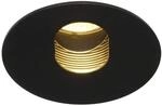 SLV H-LIGHT OVAL HOLE, mattschwarz, 12W, 20&deg;, 2700K, inkl Treiber, Clipfeder