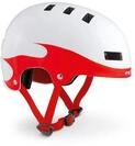 MET Jugendhelm YoYo White / Red Flames S 51 - 55 cm