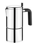 BRA Bali | Italienische Kaffeemaschine 10 Tassen, Edelstahl 18/10 | F&uuml;r alle