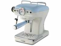 Ariete Vintage Espresso 1389, Retro Espressomaschine für Pulver oder ESE-Pads,...
