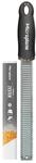 Microplane Zester K&uuml;chenreibe in Schwarz f&uuml;r Zitrusfr&uuml;chte, Hartk&auml;se, Ingwer,