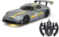 JAMARA 410028 - Mercedes AMG GT3 1:14 transformable 2,4GHz grau &ndash; RC...