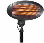 Tristar Terassenheizstrahler - 3 Leistungsstufen (650/1300/2000 Watt), auch f&uuml;r