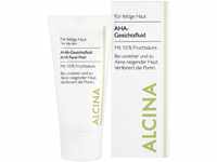 ALCINA AHA-Gesichtsfluid mit 10% Fruchtsäure - 1 x 50 ml - Für fettige Haut -...