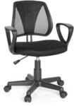 hjh OFFICE 725106 Kinder- und Jugenddrehstuhl KIDDY CD Netzstoff Schwarz