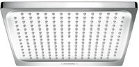 hansgrohe Crometta E Duschkopf, Kopfbrause 240mm, Niederdruck, Chrom, eckig