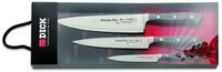 F. DICK Messerset Premier Plus 3-TLG. (Officemesser 12 cm, Kochmesser 21 cm,