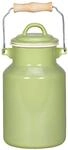 Kr&uuml;ger Emaille Milchkanne Juist 2,0 L | F&uuml;r Milch, Saft & Dekoration |...