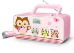 CD-Radio f&uuml;r Kinder mit Mikrofon und Sing-A-Long Karaoke Funktion (CD / MP3,...