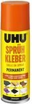 Uhu 46740 - Spr&uuml;hkleber Permanent + Transparent 200 ml