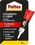 Pattex Sekundenkleber Fl&uuml;ssig, sp&uuml;lmaschinenfester Superkleber f&uuml;r viele
