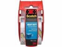 3M Scotch Handabroller für Paketklebeband , 48 mm x 20,3 m, Transparent -...