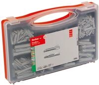 fischer Red-Box UX / SX Plus, D&uuml;belbox mit 160 Universald&uuml;beln UX & 130