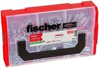 fischer L-Boxx Mini DuoPower, 210-teiliges D&uuml;bel- und Schraubenset, 6-10 mm