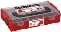 fischer L-Boxx Mini SX Plus + Schraube, 210-teiliges D&uuml;bel- und Schraubenset, 6-10