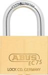 ABUS Vorh&auml;ngeschloss EC 75/50 mit 2 Schl&uuml;sseln - Hangschloss mit