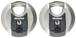 MASTER LOCK - M40EURT - 2 Excell Disc Schl&ouml;sser 70mm