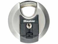 MASTER LOCK Disc-Vorhängeschloss [Schlüssel] [Edelstahl] [Außenbereich]...