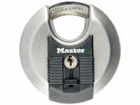 MASTER LOCK Disc-Vorhängeschloss [Schlüssel] [Edelstahl] [Außenbereich]...