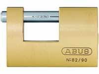 ABUS Messing-Vorhängeschloss 82/90 gl.-8521 - gleichschließend -