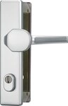ABUS T&uuml;r-Schutzbeschlag HLZS814 F1 aluminium mit Zylinderschutz eckig