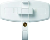 ABUS Fenster-Zusatzsicherung DFS95 AL0125 - Sicherung f&uuml;r Doppelfl&uuml;gelfenster,