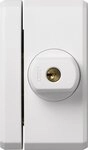 ABUS Fenster-Zusatzsicherung FTS96 - Fensterschloss 2 verkrallenden Stahlriegeln,