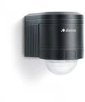 Steinel Bewegungsmelder IS 240 DUO schwarz, 240&deg; Bewegungssensor, 12 m Reichweite,