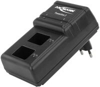 Ansmann 9V Ladeger&auml;t f&uuml;r E-Block Akkus NiMH - 9V Batterieladeger&auml;t mit