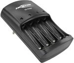 ANSMANN Nickel-Zink Ladeger&auml;t Akku / Leistungsstarkes 4-fach Ladeger&auml;t f&uuml;r 1,6V