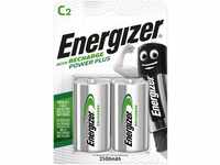 Energizer Batterien C, wiederaufladbar, 2 Stück, Recharge Power Plus