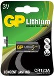 GP Batteries Lithium Batterie CR123A / DL123A (3 Volt), keine