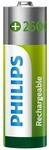 PHILIPS AA Batterien - HR6/1.2V - Aufladbar - NiMH Batterien - 4 St&uuml;ck