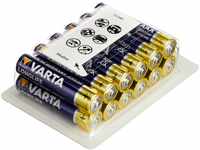 VARTA Batterien AAA, 12 Stück, Longlife, Alkaline, 1,5V, ideal für...